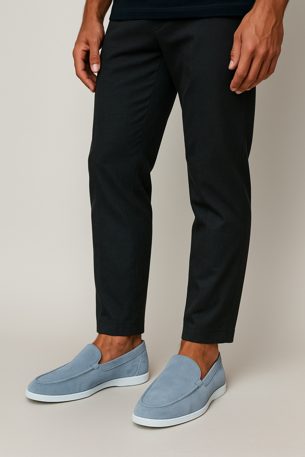 MARCUS | Elegante loafers i suède