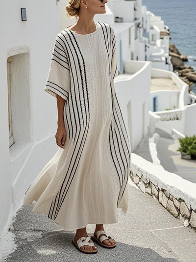 Agnes | Striped Dress