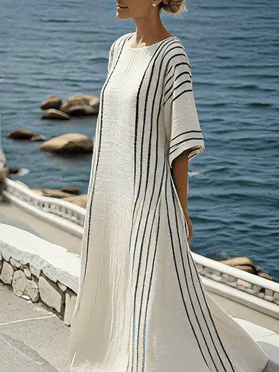 Agnes | Striped Dress