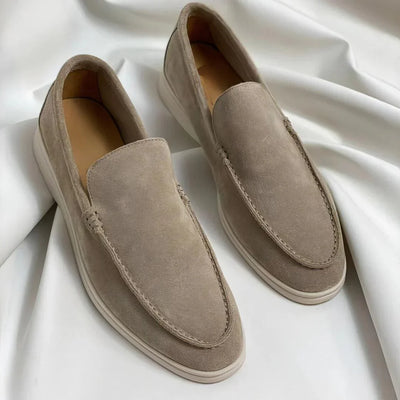 MARCUS | Elegante loafers i suède