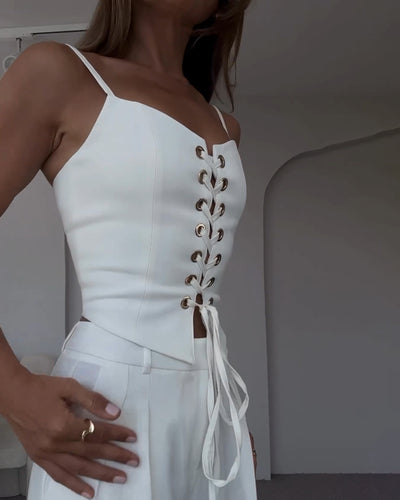 Jenny | All-Match String Top & Pants - todelt sett
