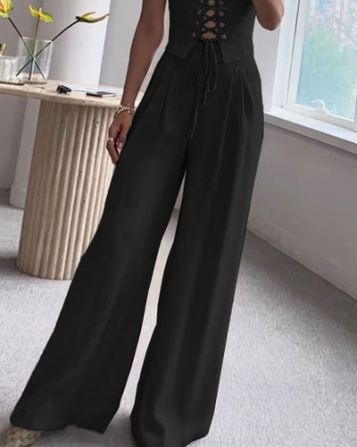 Jenny | All-Match String Top & Pants - todelt sett
