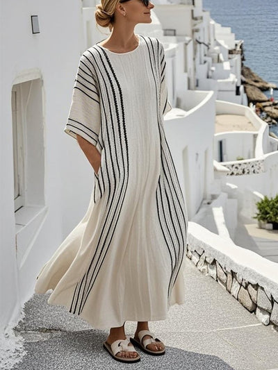 Agnes | Striped Dress