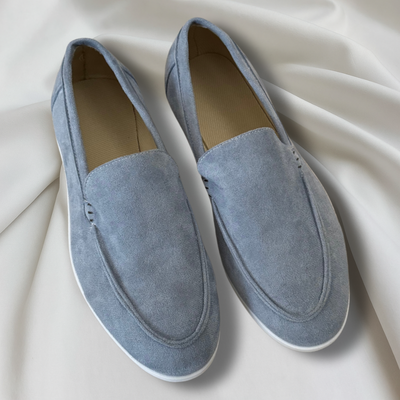 MARCUS | Elegante loafers i suède