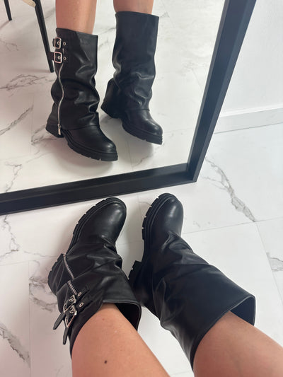 Lara | Cover Zip Stiefel