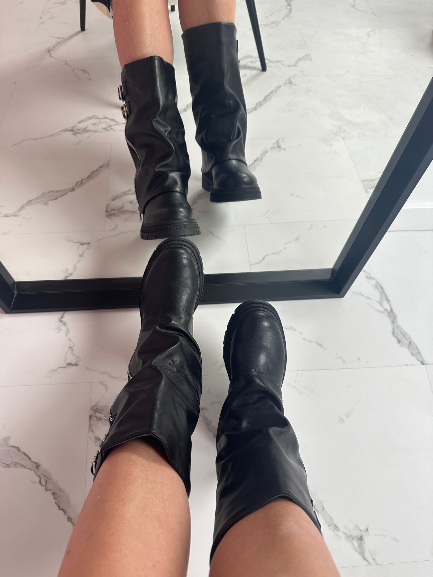 Lara | Cover Zip Stiefel
