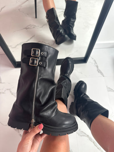 Lara | Cover Zip Stiefel