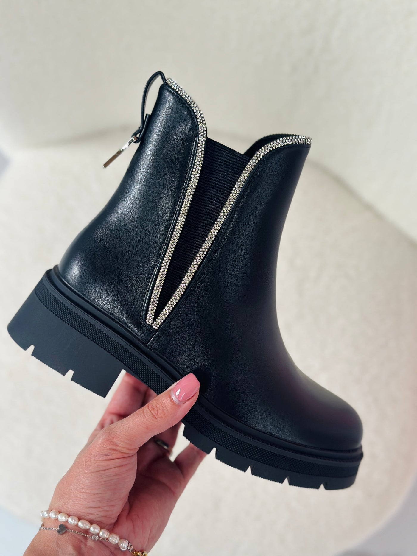 Shanty | schwarze Stiefel
