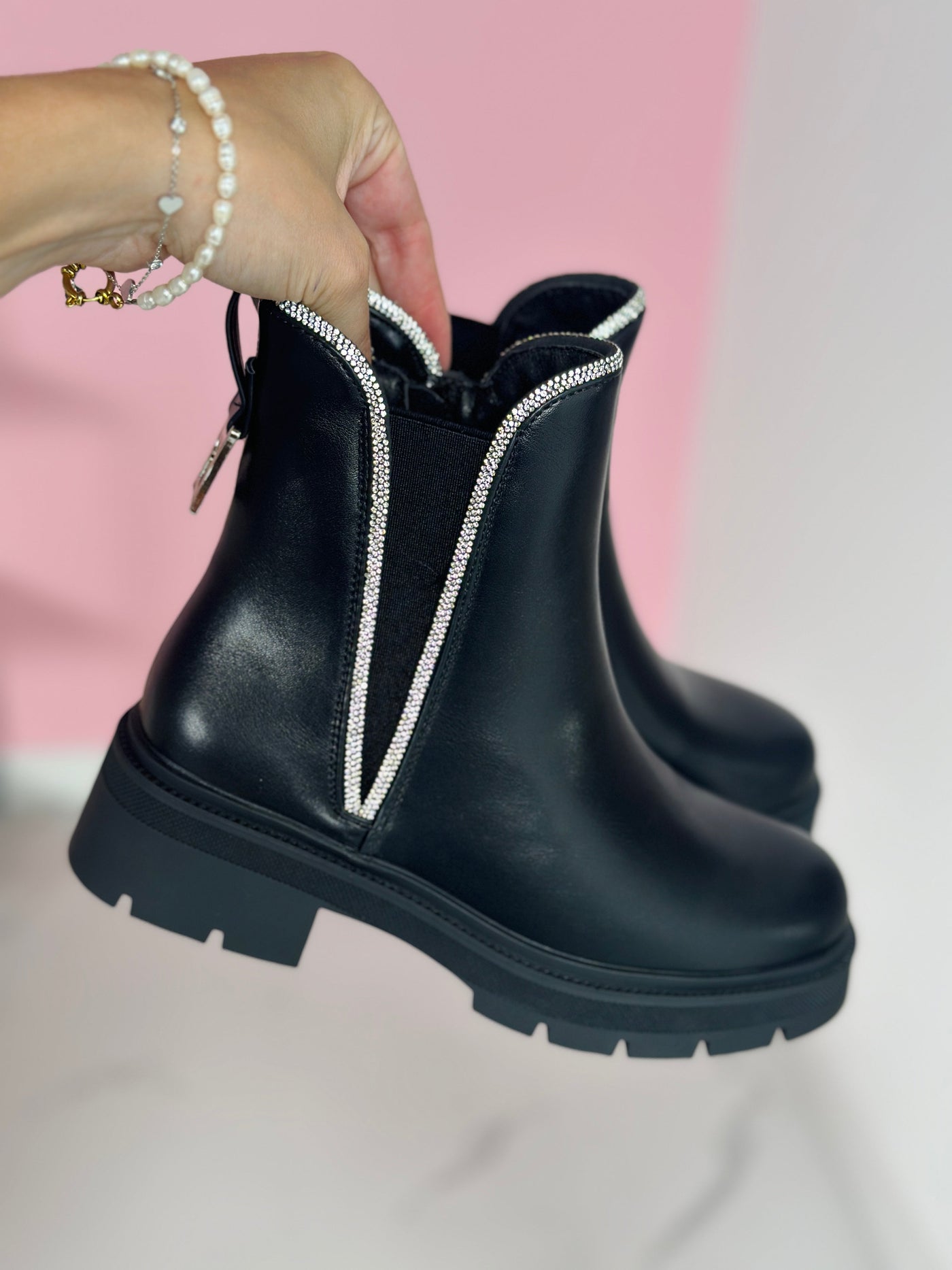 Shanty | schwarze Stiefel
