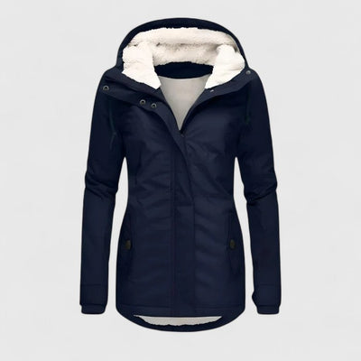 Amélie | Wasserdichte Winterjacke mit Kapuze