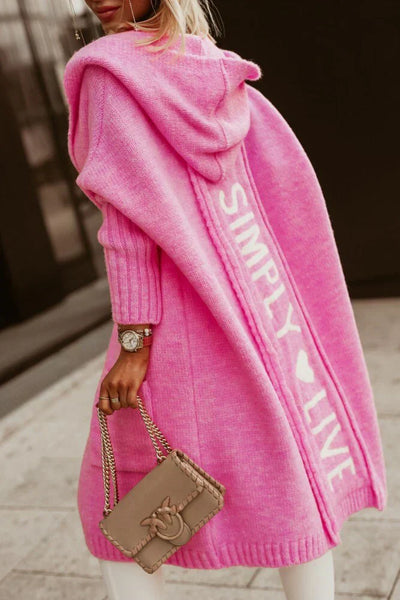 Avencea – Lange Strickjacke für Damen