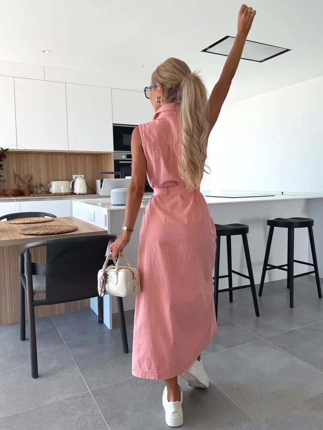 Louisa | Maxi Denim-kjole