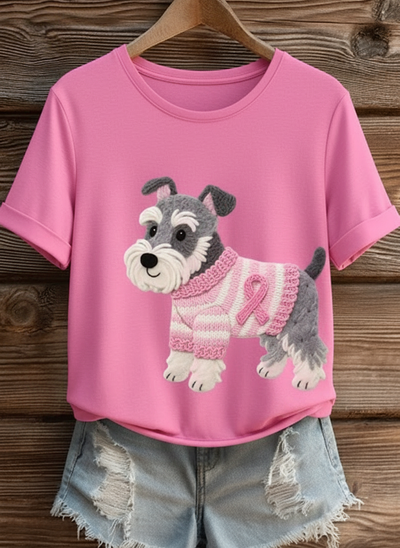 ROSA SPUREN - SOLIDARITÄTS-T-SHIRT MIT PRÄGUNG