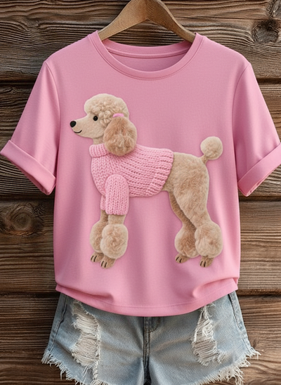 ROSA SPUREN - SOLIDARITÄTS-T-SHIRT MIT PRÄGUNG