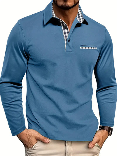 Lars – Poloshirt mit langen Ärmeln
