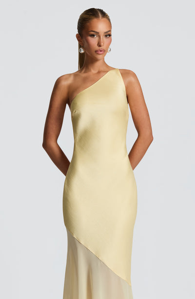 Sussane | Pool side maxi Dress - Lemon