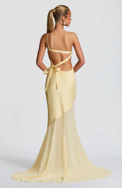 Sussane | Pool side maxi Dress - Lemon
