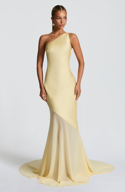 Sussane | Pool side maxi Dress - Lemon