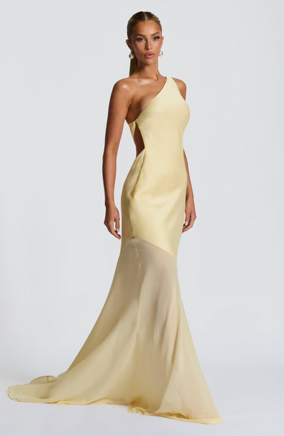 Sussane | Pool side maxi Dress - Lemon