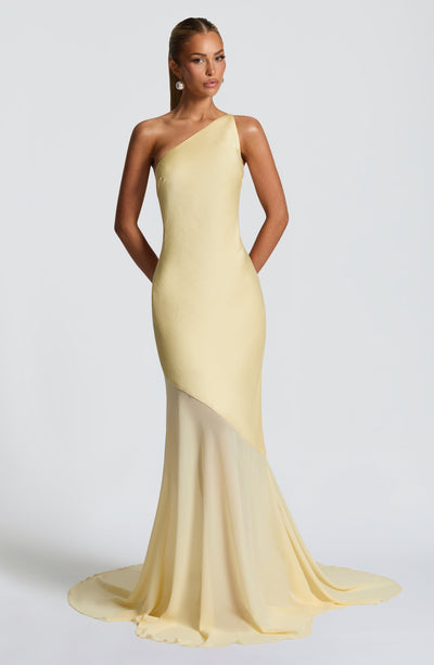 Sussane | Pool side maxi Dress - Lemon