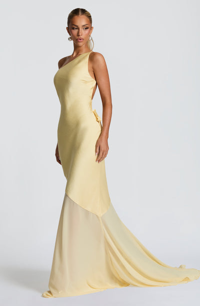 Sussane | Pool side maxi Dress - Lemon