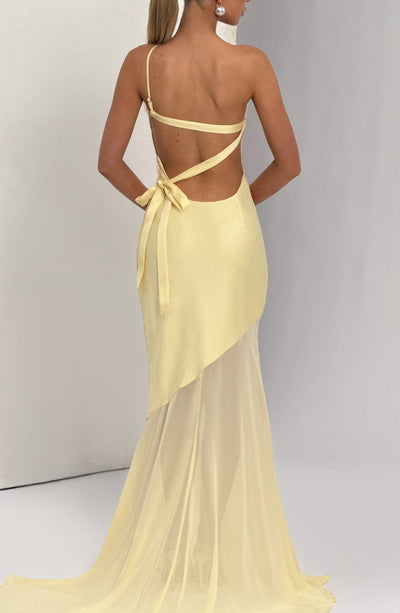 Sussane | Pool side maxi Dress - Lemon