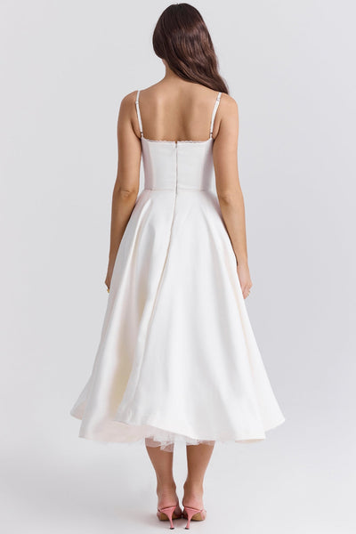 Cindy | Tule Midi Dress