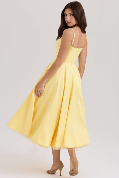 Cindy | Tule Midi Dress