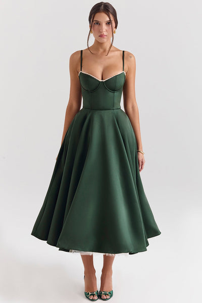 Cindy | Tule Midi Dress