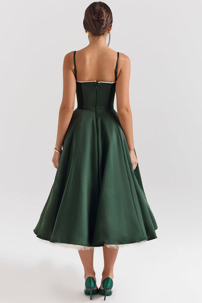 Cindy | Tule Midi Dress