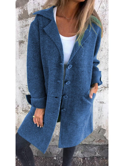Léonie – Lässiger langer Herbstmantel