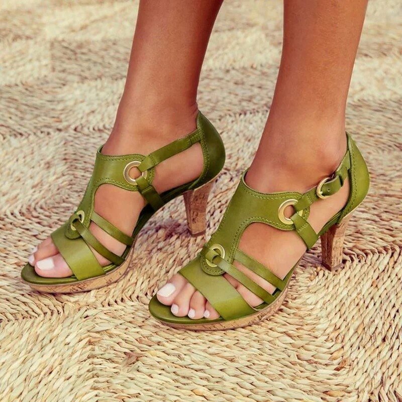 Cruz Sandal | (Comfort+ Stability Heel) Sesongens trend!