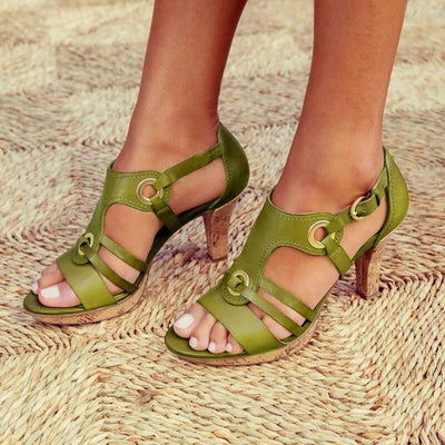 Cruz Sandal | (Comfort+ Stability Heel) Sesongens trend!