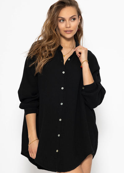 Mishka | Saruïa bluse oversize svart