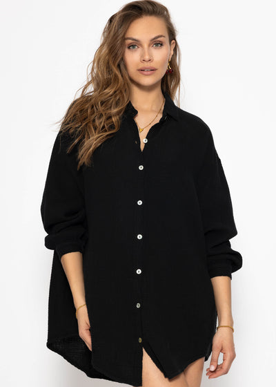 Mishka | Saruïa bluse oversize svart