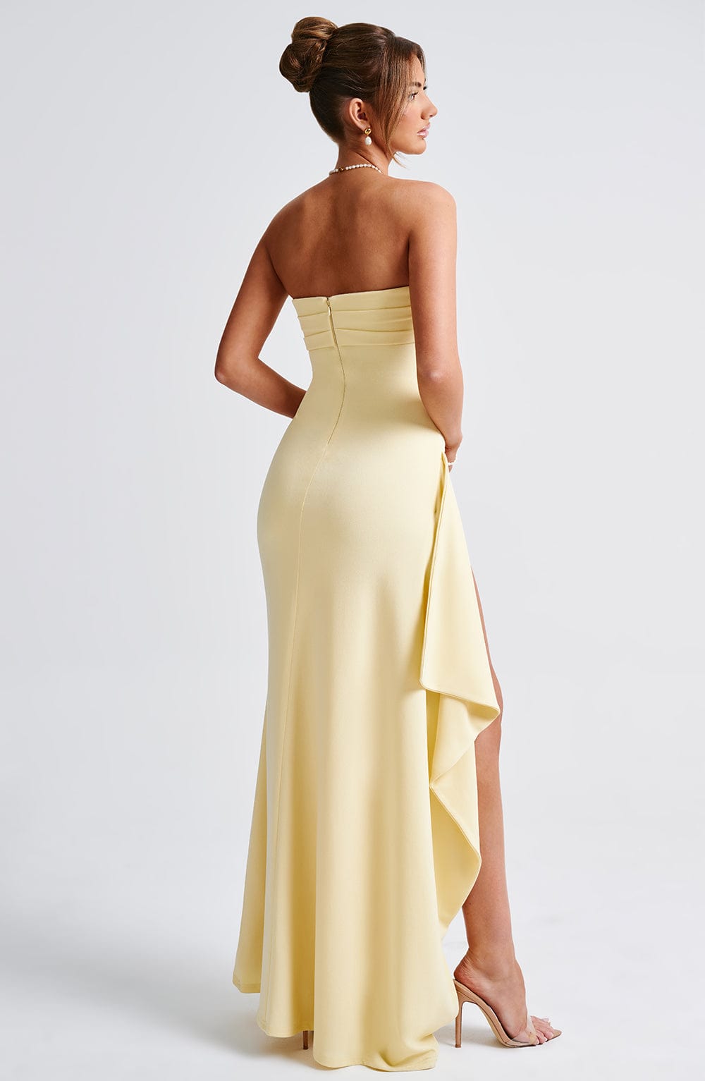 Zafira | maxi-kjole – sitron